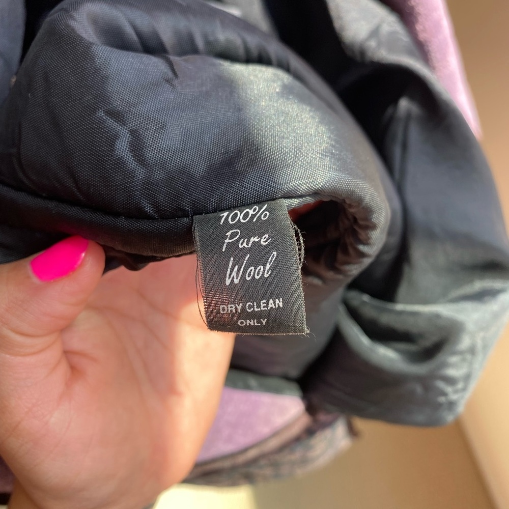 ✨Vintage✨ Victoria Chulay Wool Jacket Size L - Picture 5 of 5